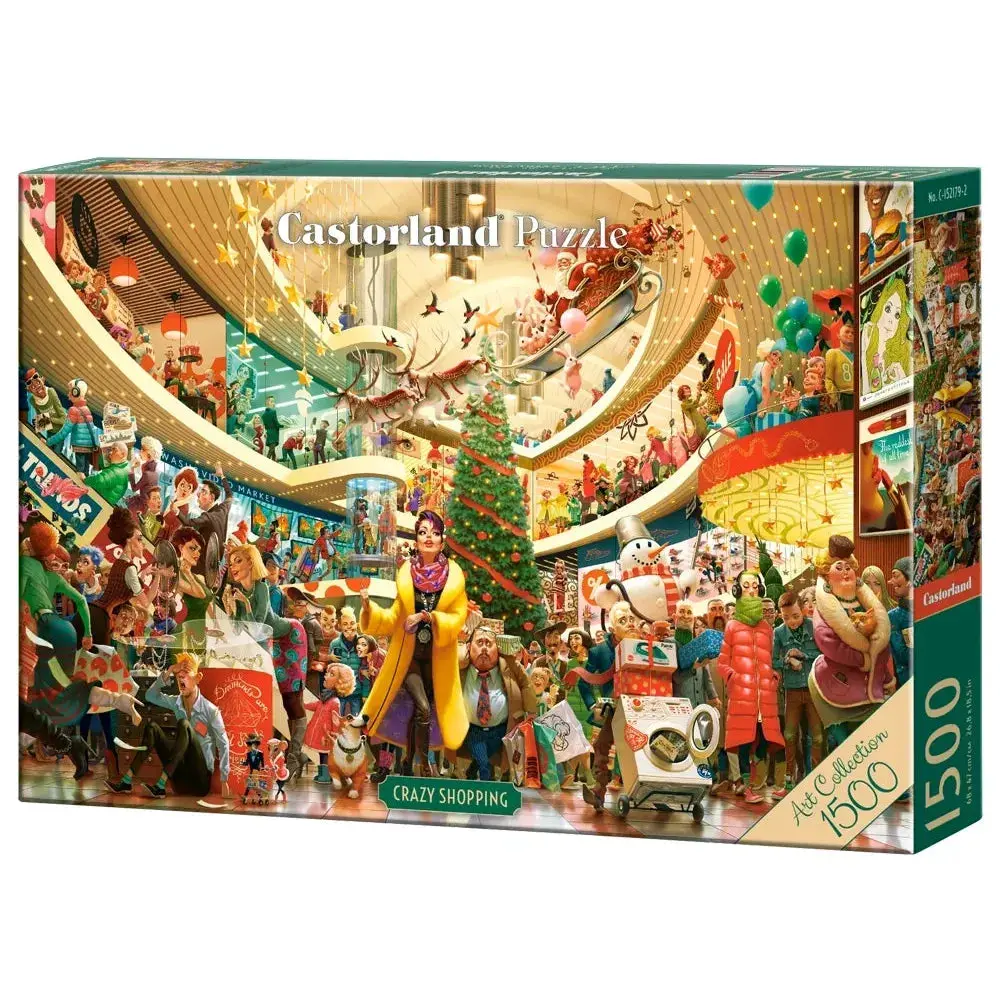 Castorland 1500-Pieces Crazy Shopping Puzzle 1
