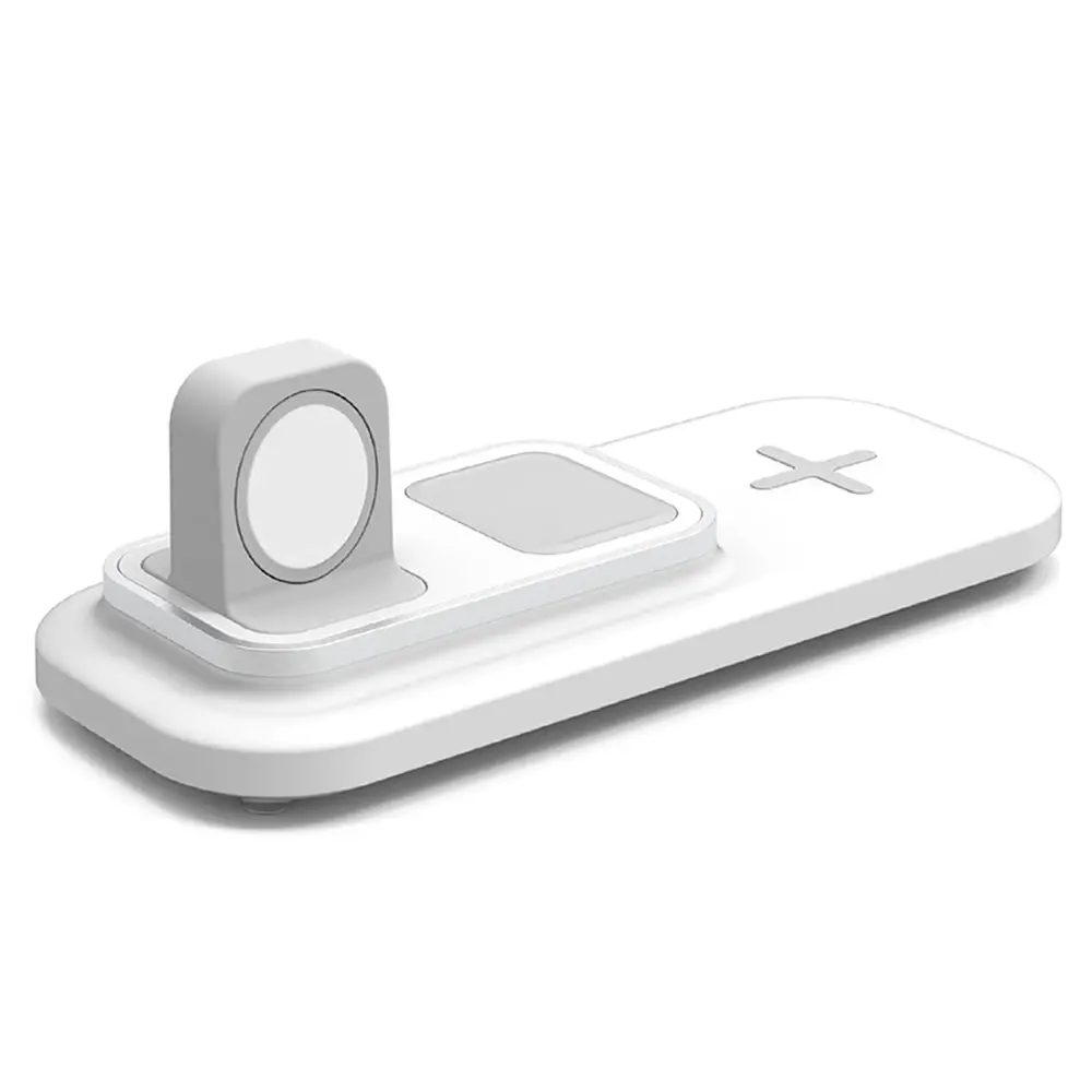 Philex 3In1 Phone/Watch/Tws Qi Wireless Charger Station (White) 1