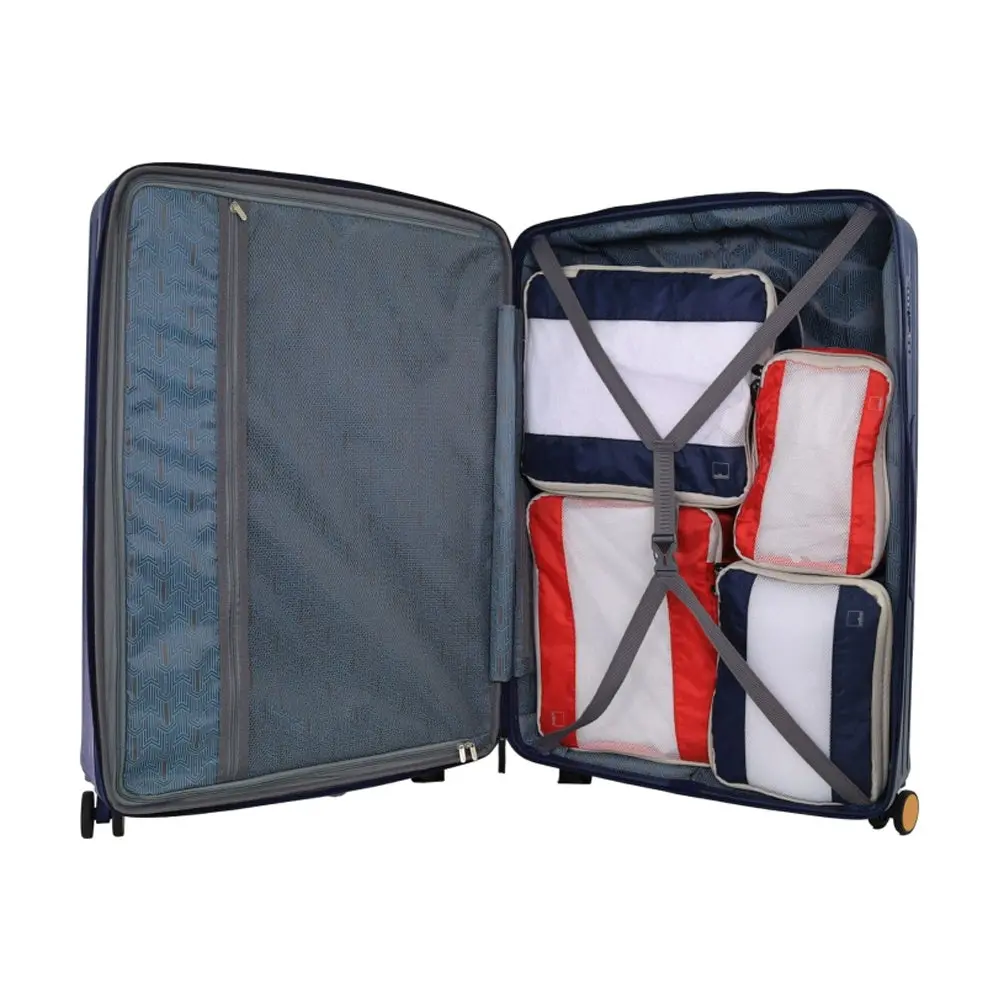 Pierre Cardin Classic Medium 113L Hard Shell Case Travel Luggage (Navy) 2