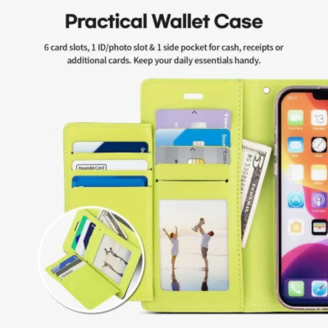 Goospery Rich Diary For Iphone 16 - Navy 2
