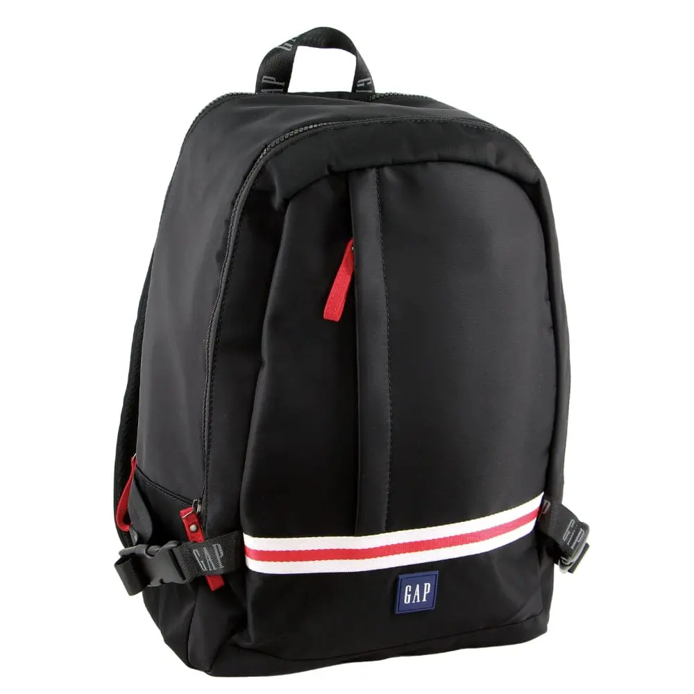 Gap Men's Nylon Travel/Casual Backpack Bag (Black) 1