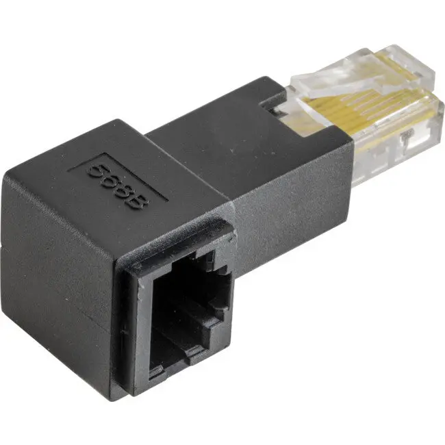 Pro2 Right Angle Rj45 8P8c Adapter Plug To Socket 1