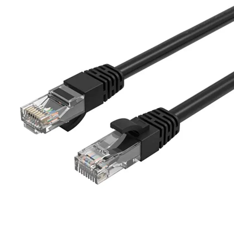 Cruxtec Rc6-200-Bk Cat6 10Gbe Ethernet Cable Black 20M 1