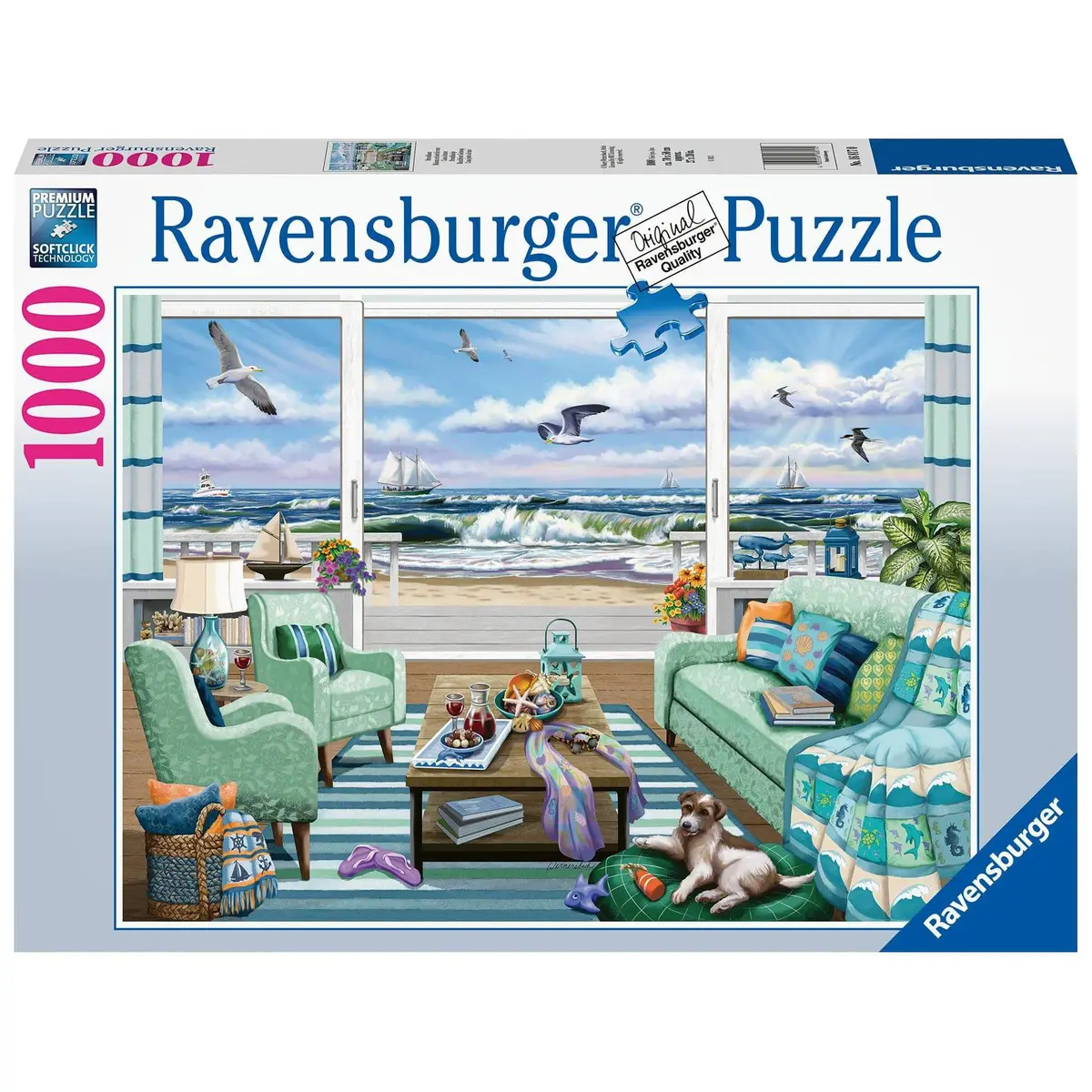 Ravensburger 1000Pc Beachfront Getaway Puzzle 1