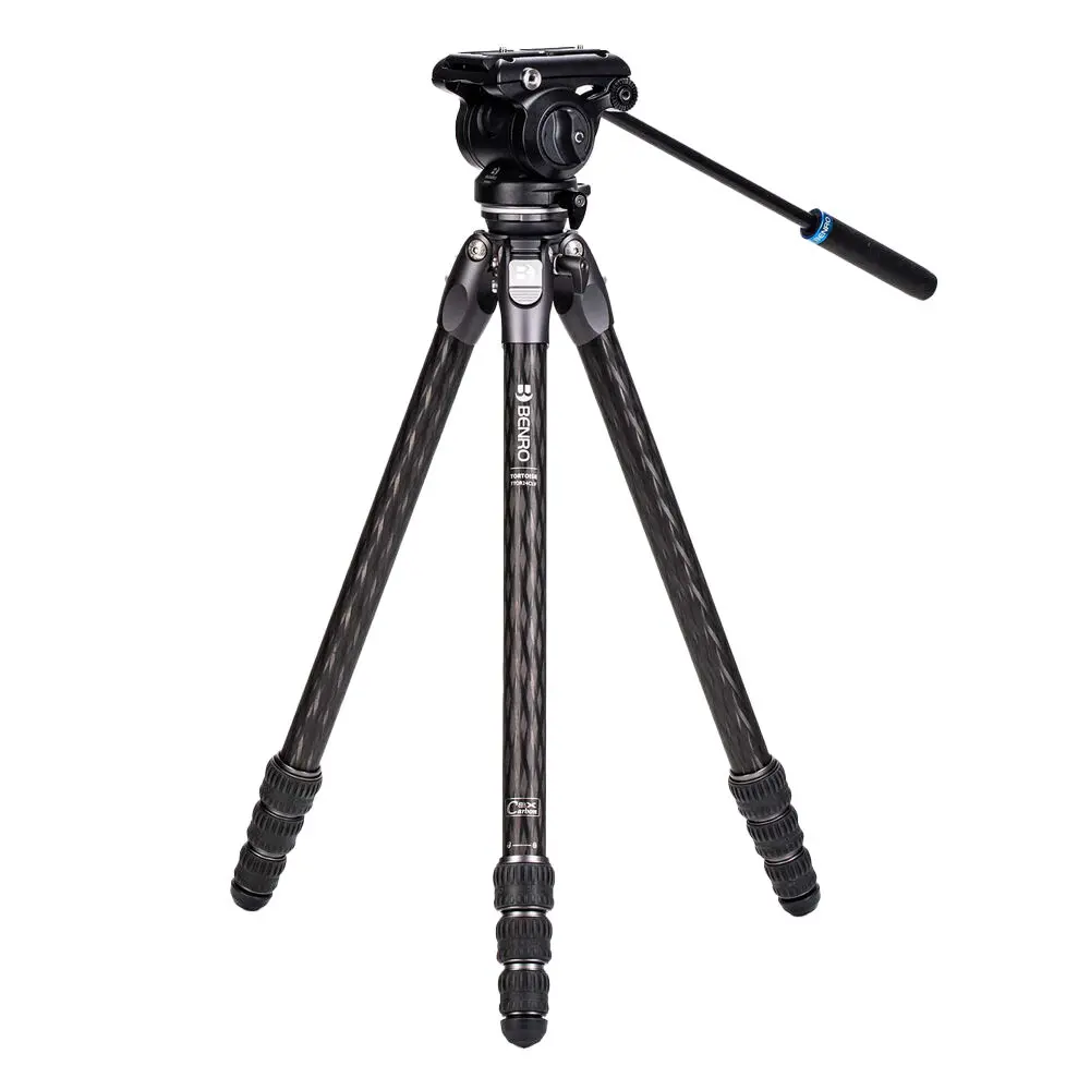 Benro Tortoise 24Clv Carbon Fibre Tripod Kit With Twist Lock 159Cm 1