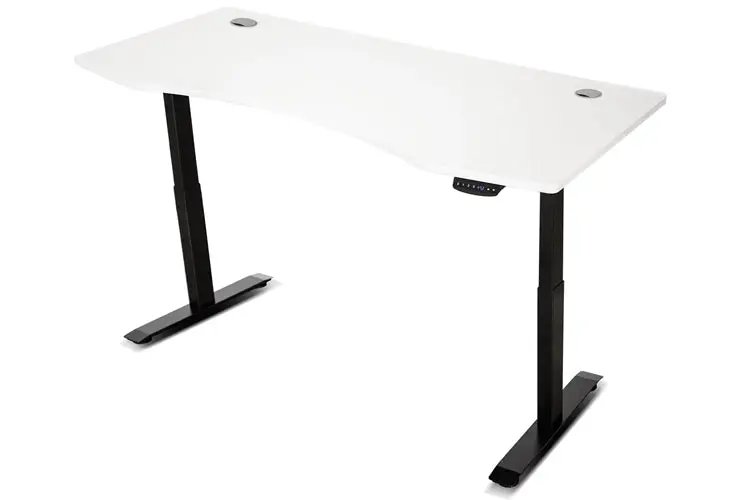 Ergodesk Automatic Standing Desk 1500Mm With Cable Management (White) 1