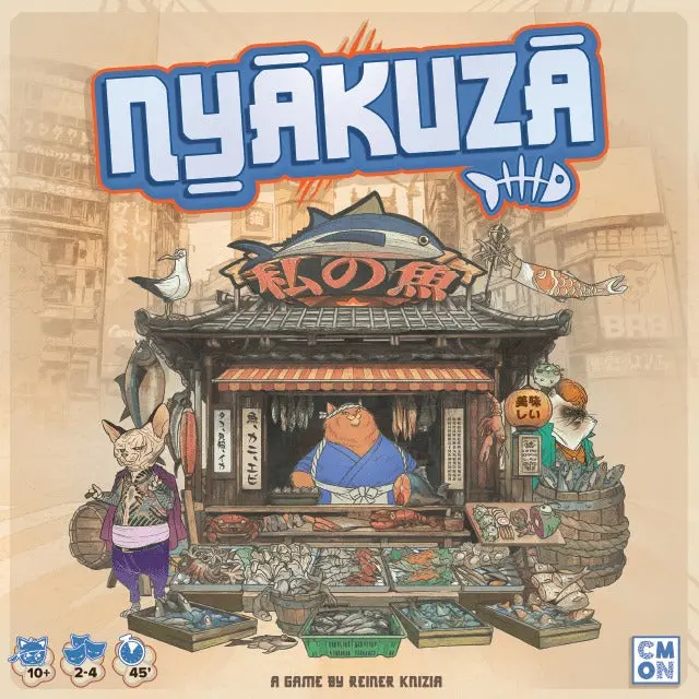 Cmon Nyakuza Board Game 1