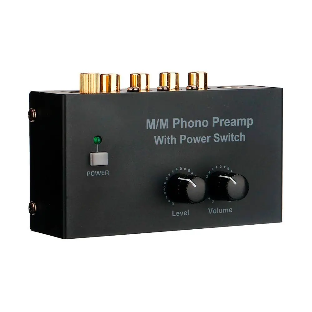 Silcron Compact Professional Phono & Microphone Preamp 1