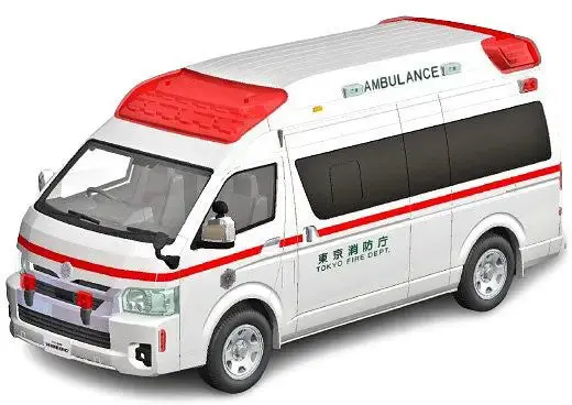 Aoshima 1/32 Snap Toyota Hi-Medic Ambulance 2