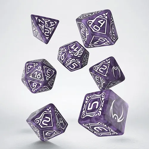 Q-Workshop Starfinder Devastation Ark Dice Set Set Of 7 Polyhedral Dice 2