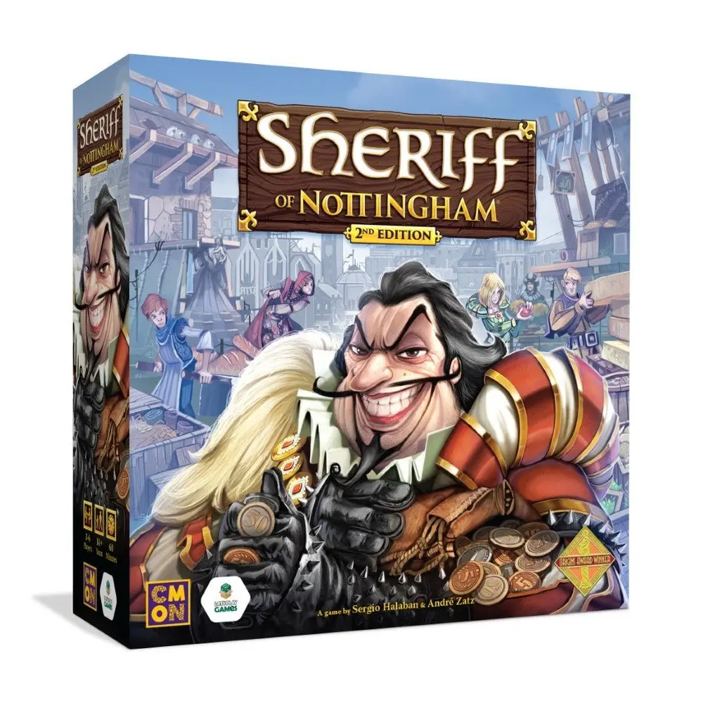 Cmon Sheriff Of Nottingham 2Nd Edition Board Game 1