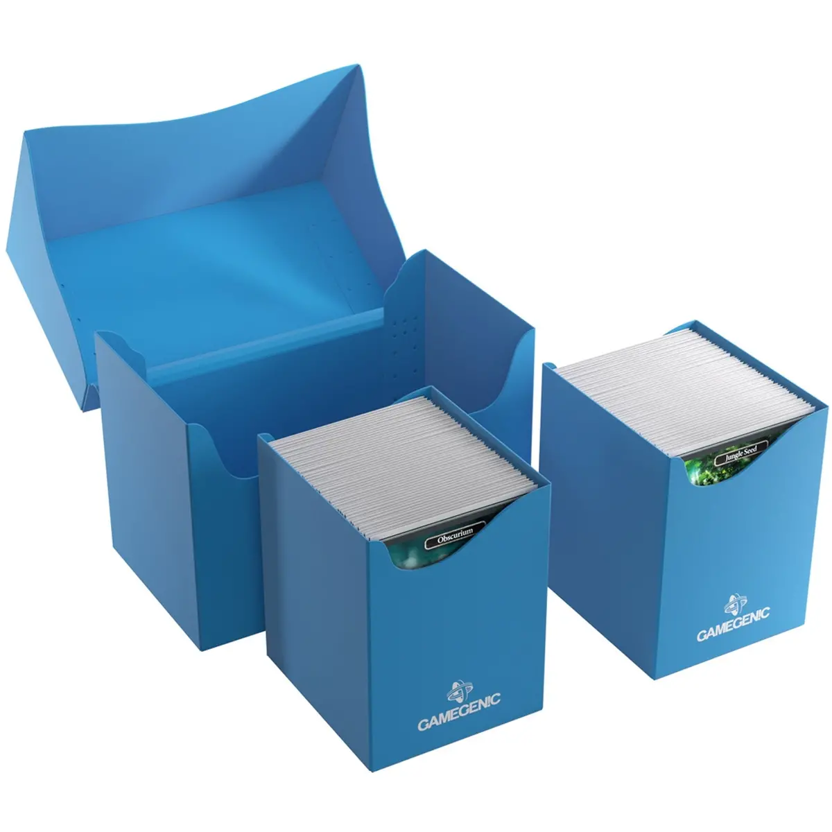 Gamegenic Double Deck Holder 200+ Xl (Blue) 1