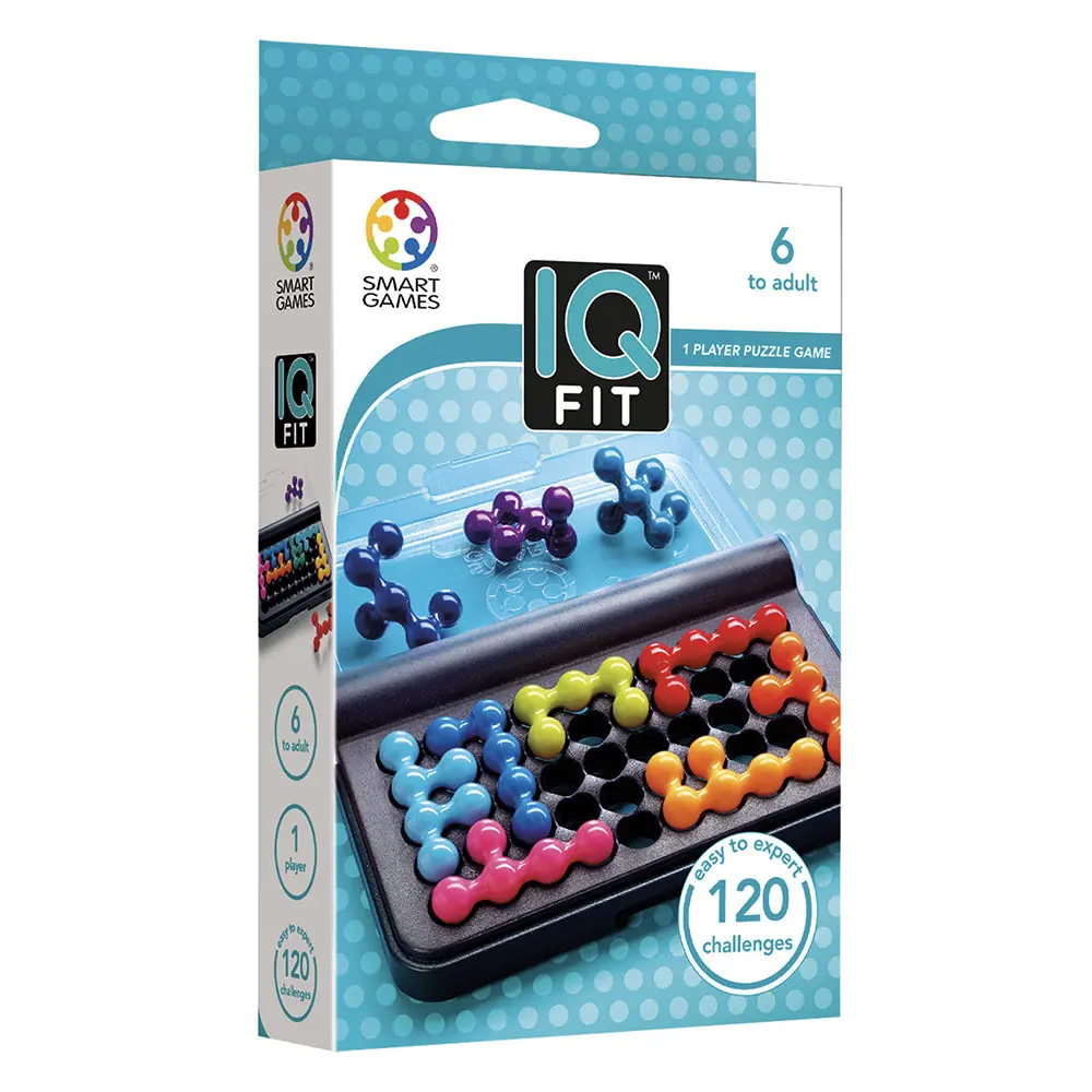 Smart Games Iq Fit Single Player Puzzle Challenge Game 1