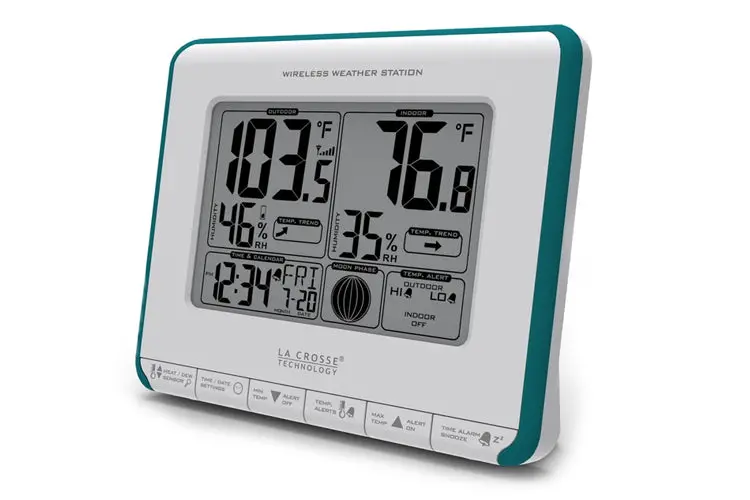 La Crosse Wireless Weather Station With Heat Index & Dew Point 1