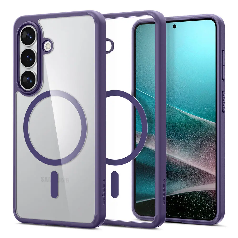 Spigen Galaxy S26 Plus Ultra Hybrid (Magfit) Case (Deep Purple) 1