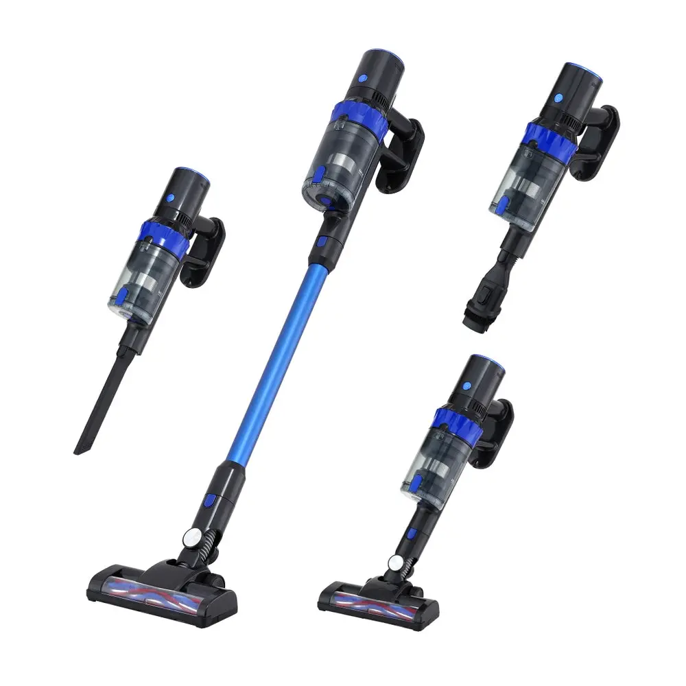 Devanti Stick Vacuum Cleaner Brushless Cordless 350W (Blue) 1