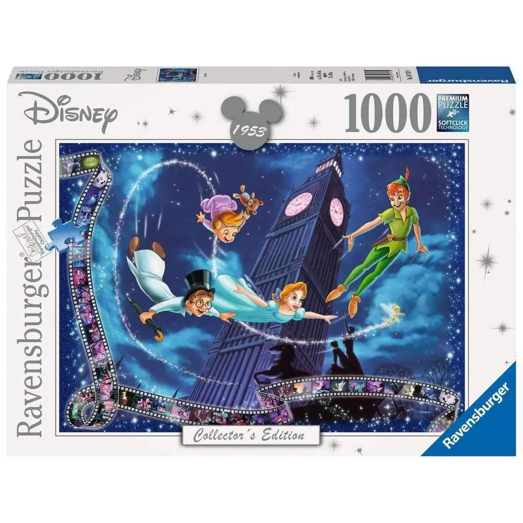 Ravensburger 1000Pc Disney Moments 1953 Peter Pan Puzzle 1