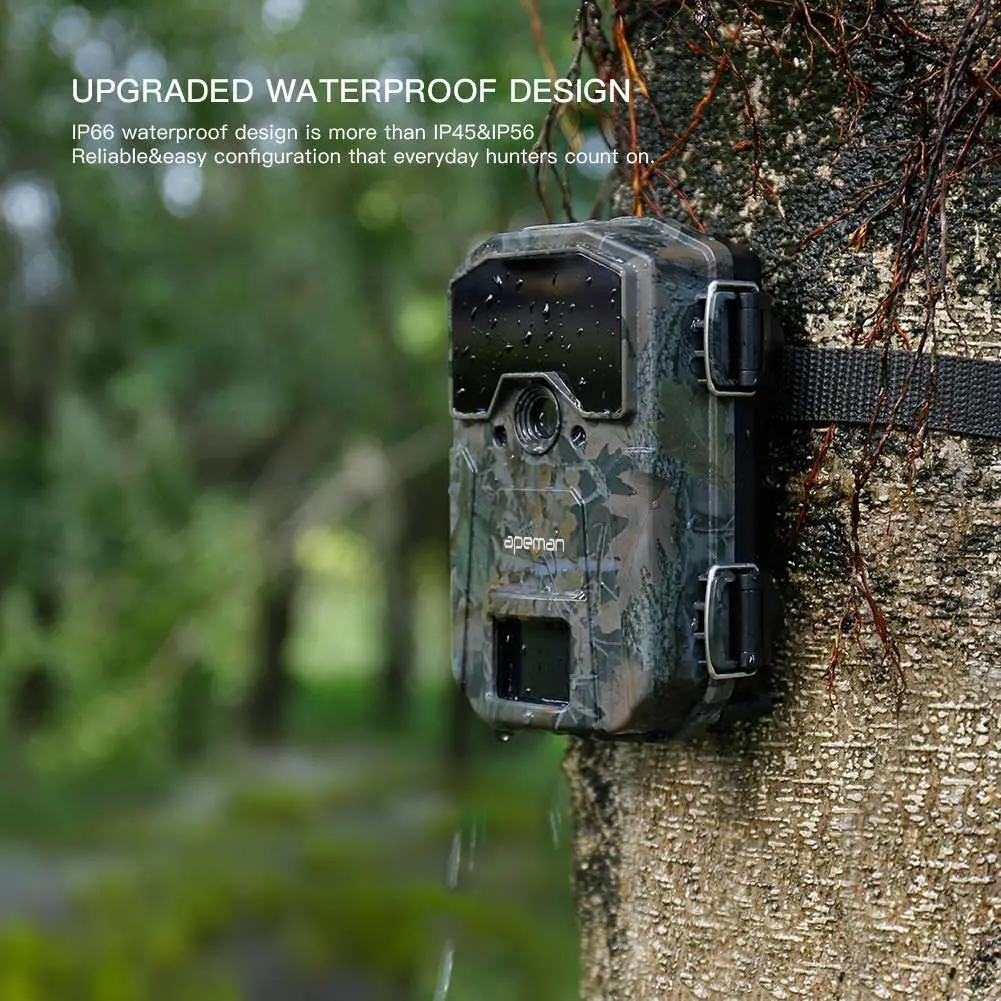 Apeman H55 20Mp 1080P Infrared Night Vision Trail Camera Ip66 2
