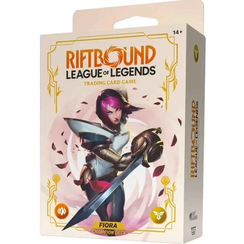 Riftbound: League Of Legends Tcg Spiritforged Champion Deck Fiora Cards 1