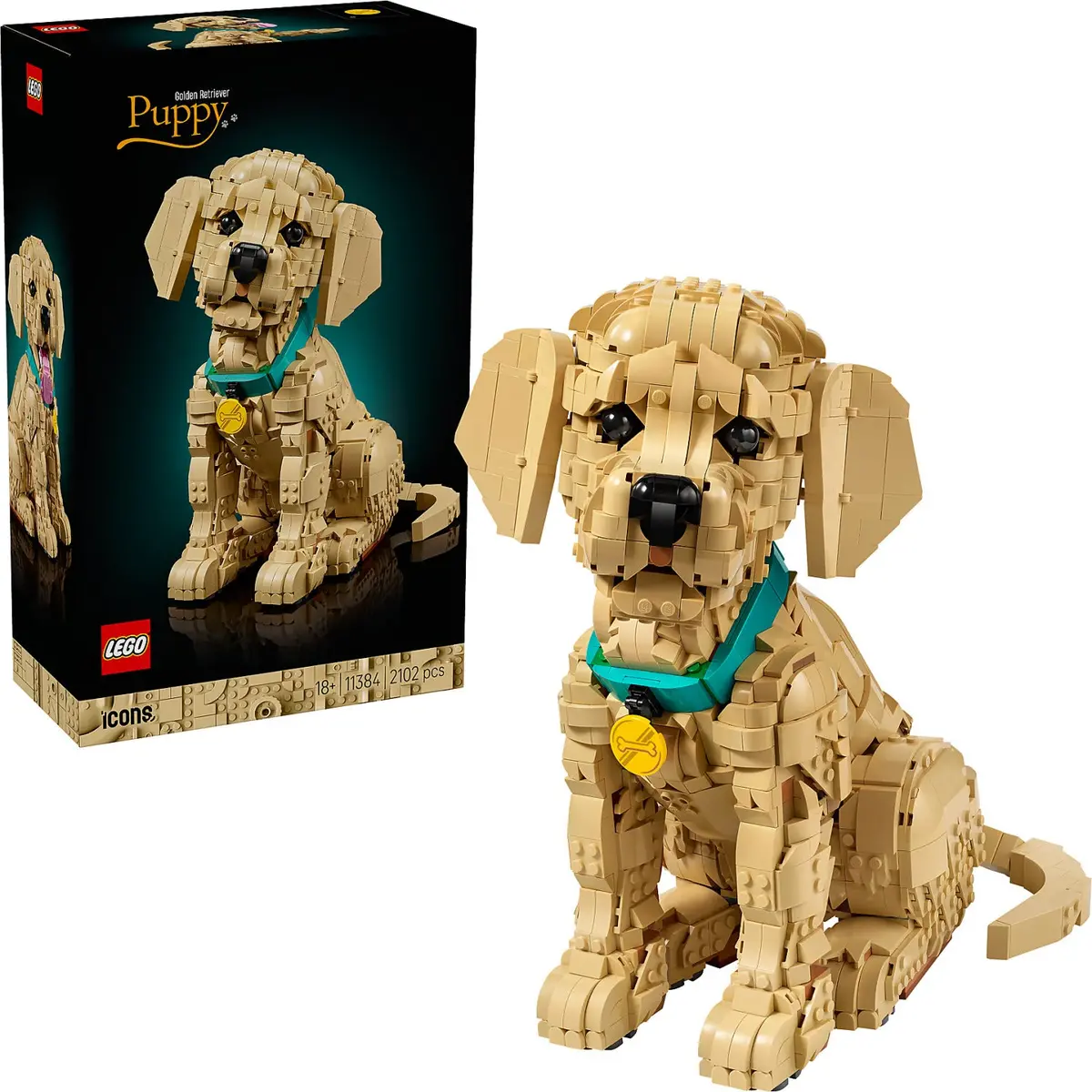 Lego 11384 Golden Retriever Puppy - Icons 1