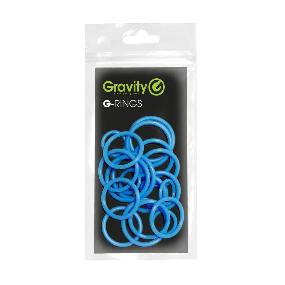 Gravity Universal Ring Pack Accessory For Gravity Poles 20Pc (Sky Blue) 1