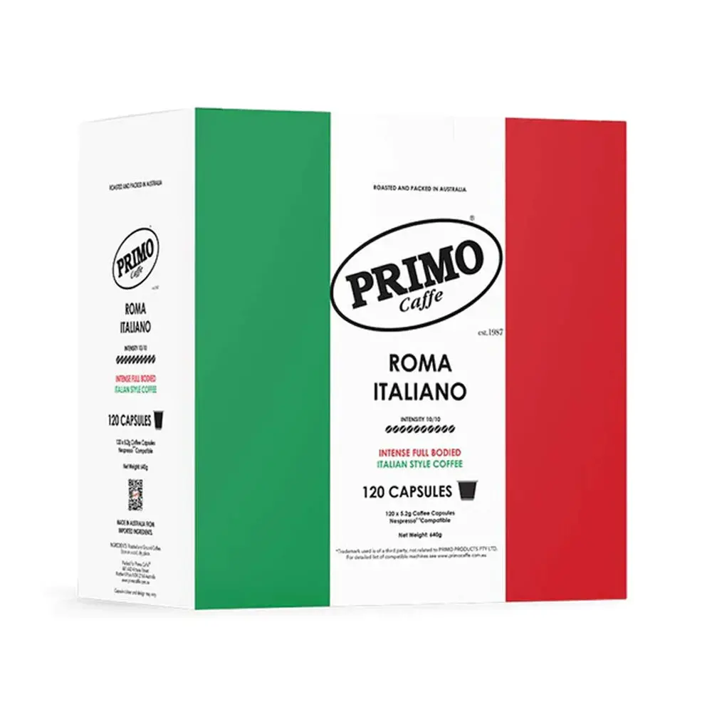 Primo Caffe Roma Intense Capsules 640G 120Pcs 2
