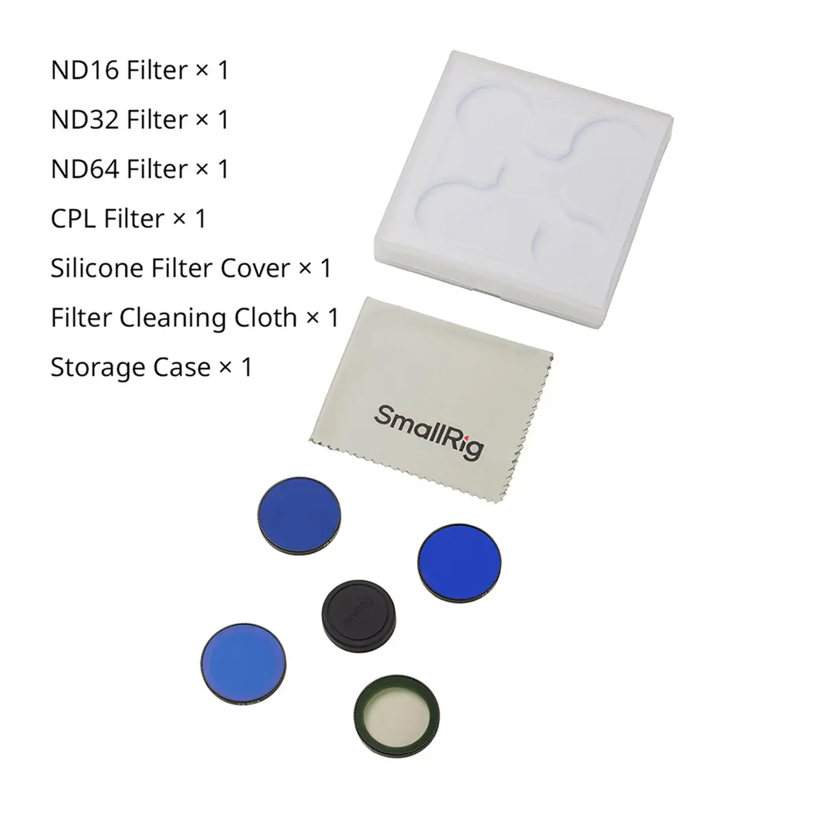 Smallrig Cpl & Nd16 & Nd32 & Nd64 Filter Kit For Dji Osmo Nano 5787 2