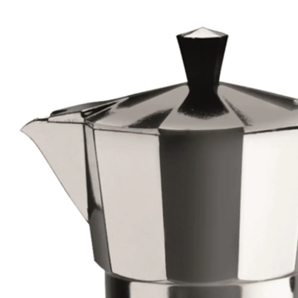 Pezzetti Italexpress Cafetiere 3-Cup Espresso Stovetop Coffee Maker Silver 2