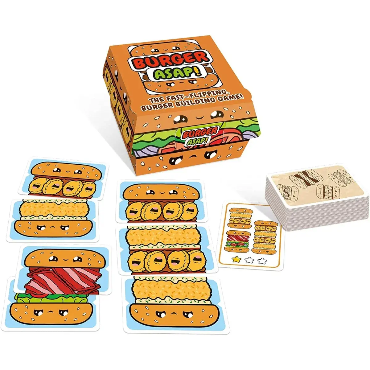 Mixlore Burger Asap Tabletop Family Game 1