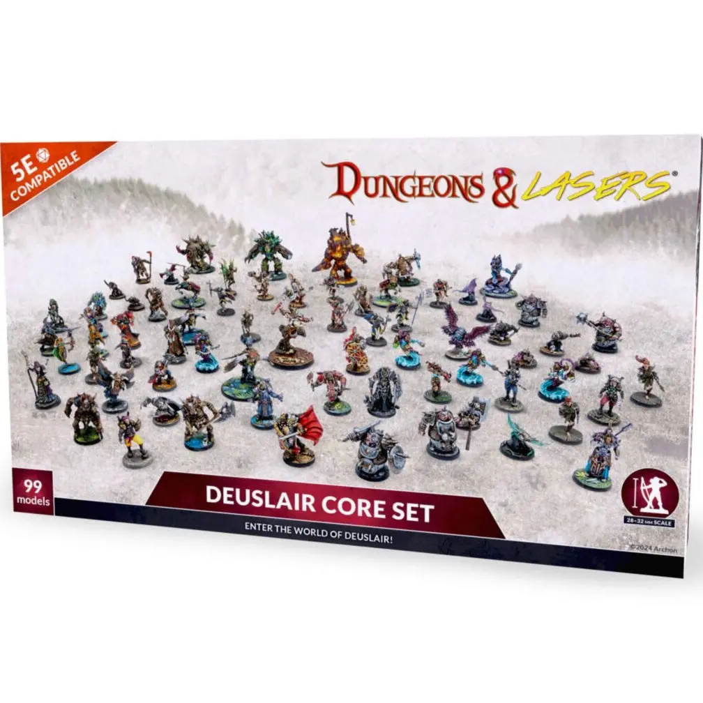Dungeons & Lasers: Miniatures Deuslair: Core Set 1