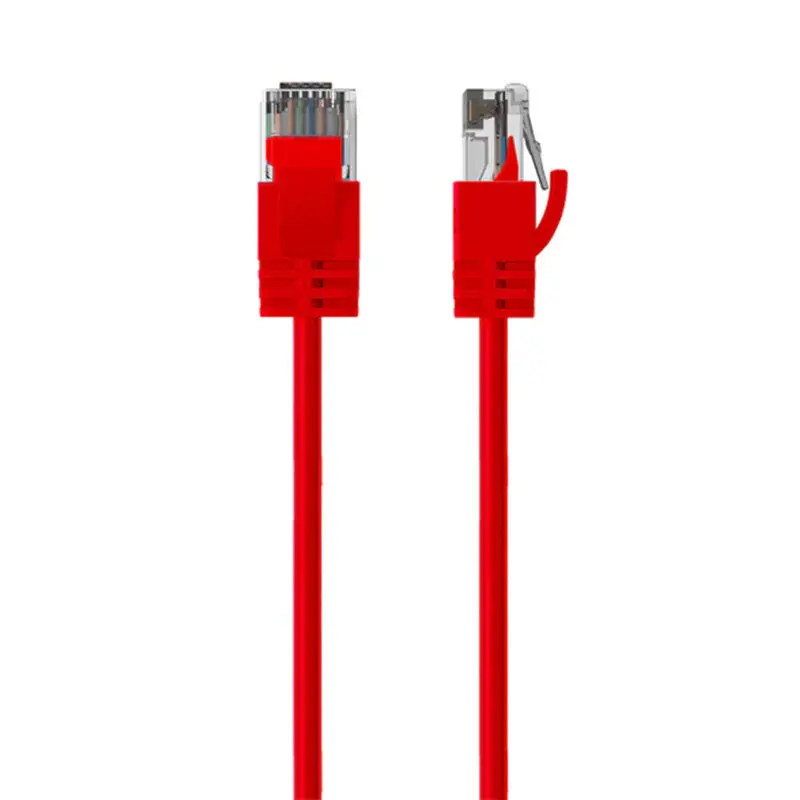 Cruxtec Ultra-Thin Cat6a U/Utp Ethernet Cable - Red 10M (Rf6a-100-Rd) 1