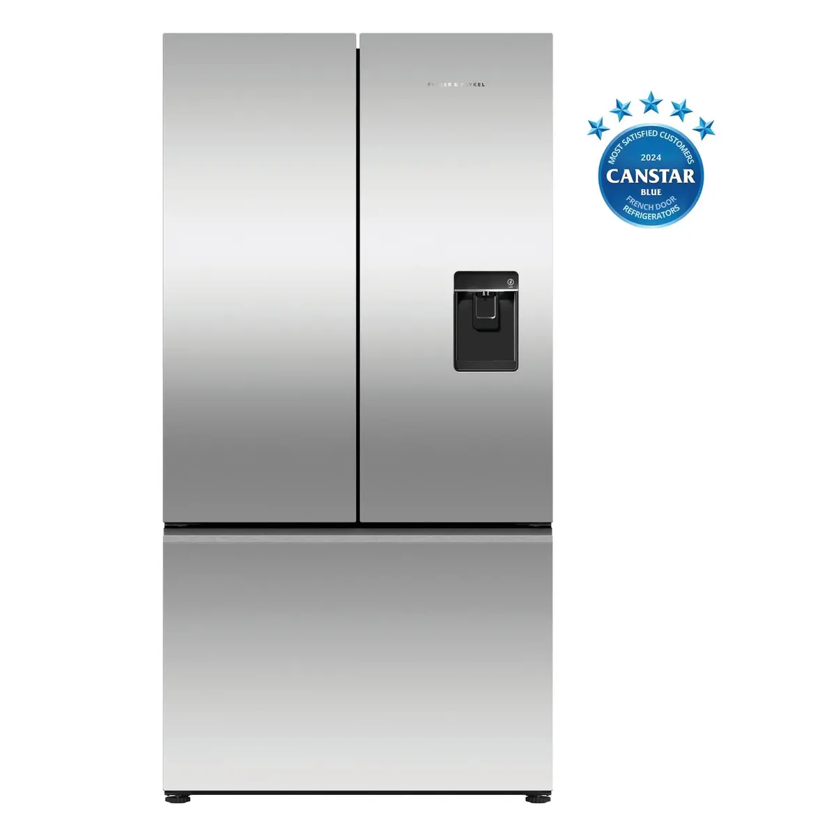 Fisher & Paykel Rf610anux5 569L French Door Fridge (Stainless Steel) 2