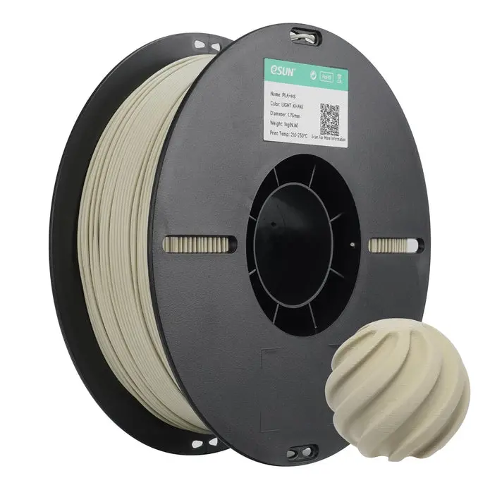 Esun Pla+ Hs High Speed 3D Print Filament 1.75Mm 1Kg - Light Khaki 1
