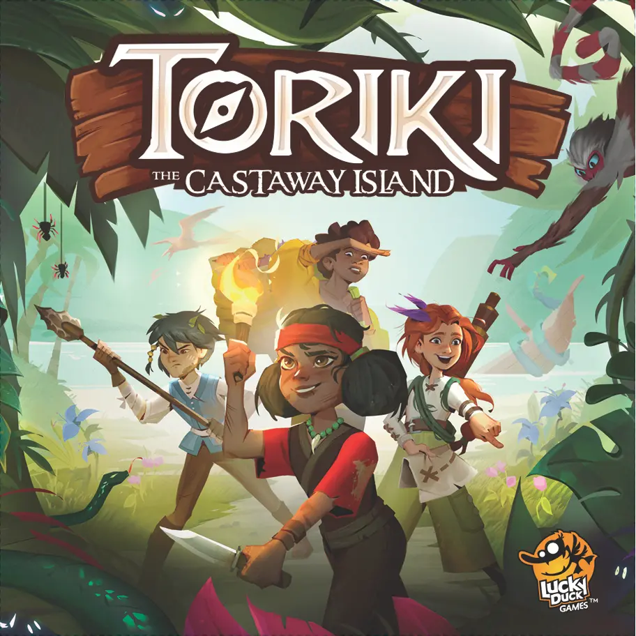 Lucky Duck Games Toriki The Castaway Island Game 1