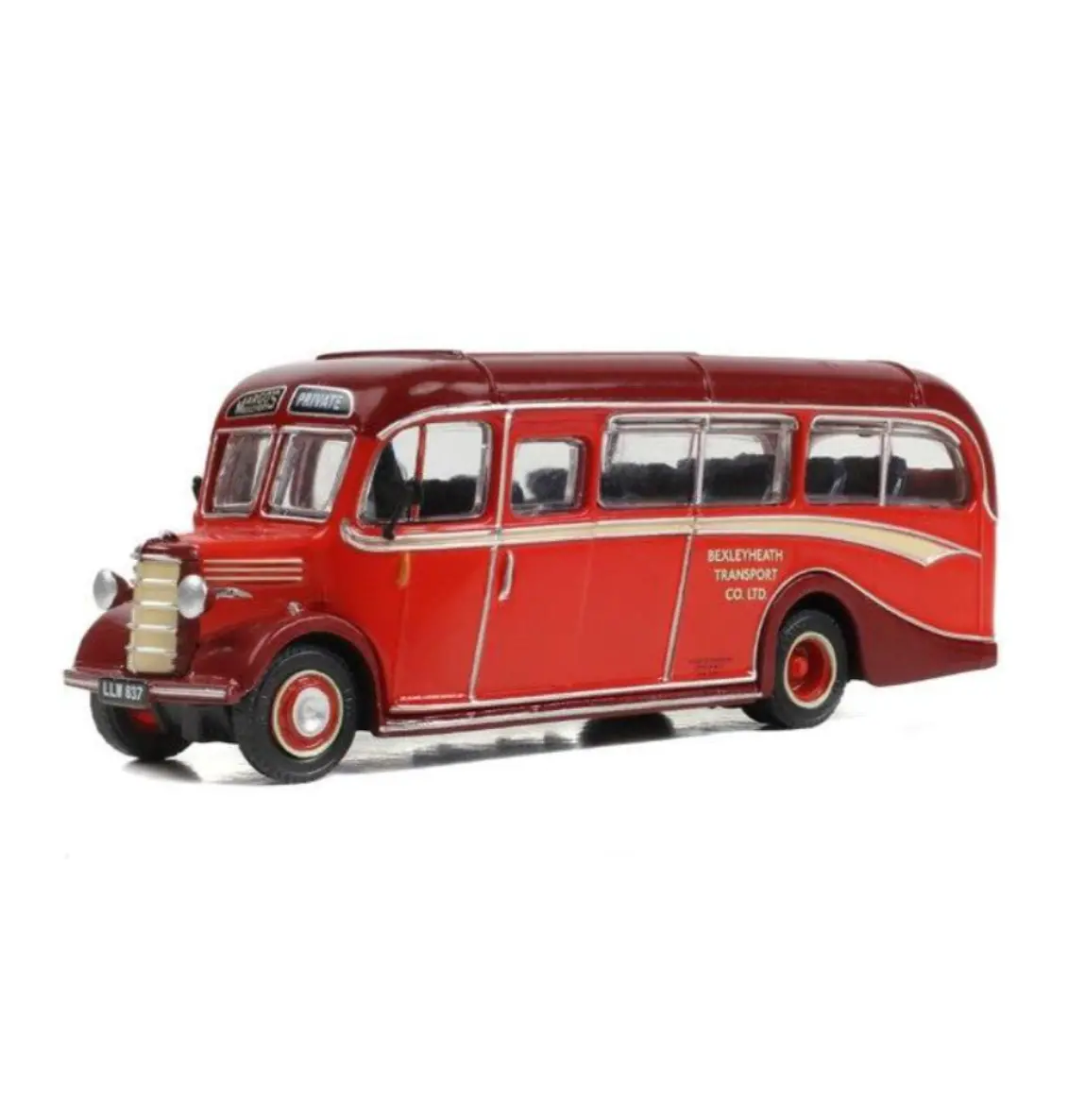 Efe 1/76 Bedford Ob Coach Llw837 Margo's Of Bexleyheath 1