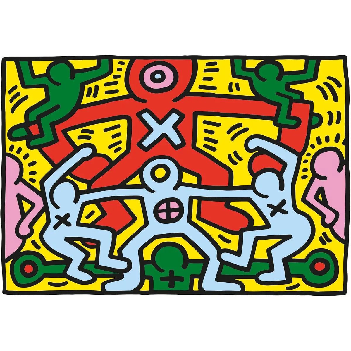 1000Pc Novo Art - Keith Haring #3 Puzzle 2