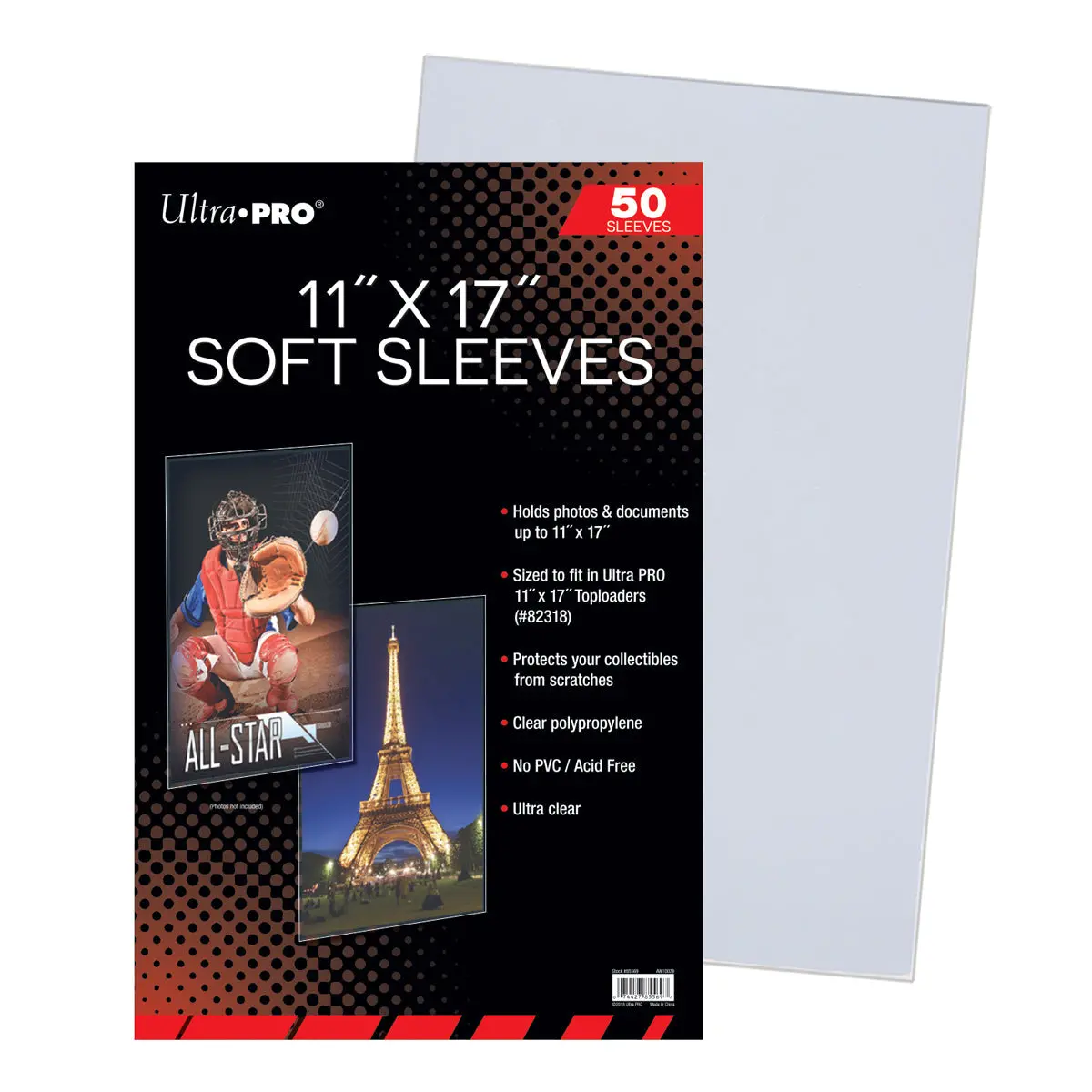 Ultra Pro: Up85569 11"X17" Soft Sleeves 1