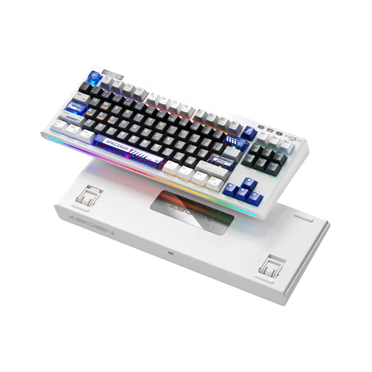 1St Player Neo87 Wireless 3 Mode Mechanical Keyboard (Thunderstorm) 1