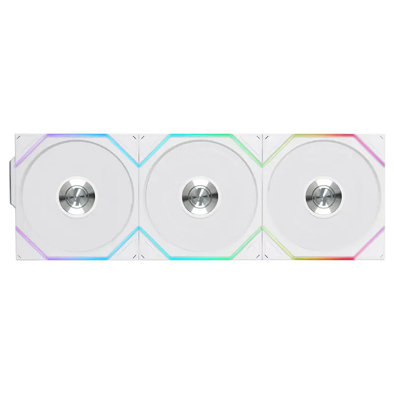 Lian Li Uni Fan Tl Wireless 120Mm Reverse Blade Fan White - 3 Pack (12Rtl1w3w) 1