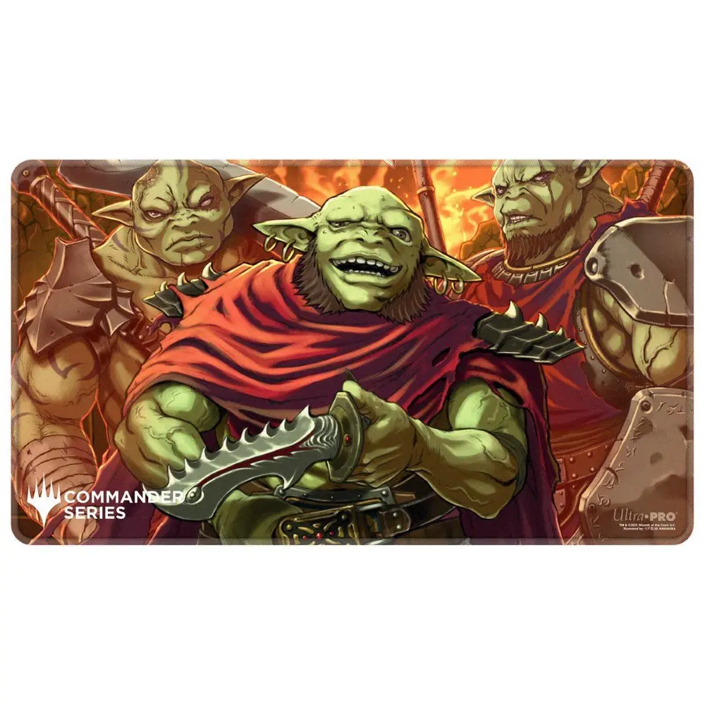 Ultra Pro: Up38482 Commander Series - Release 6 - Q1 2025 Stitched Edge Playmat Krenko For Mtg 1