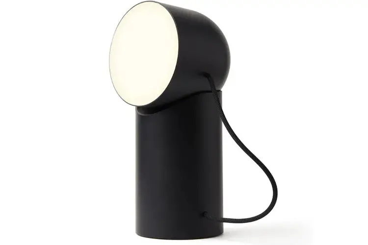 Lexon Orbe Portable Led Lamp With Moving Head (Black) 1