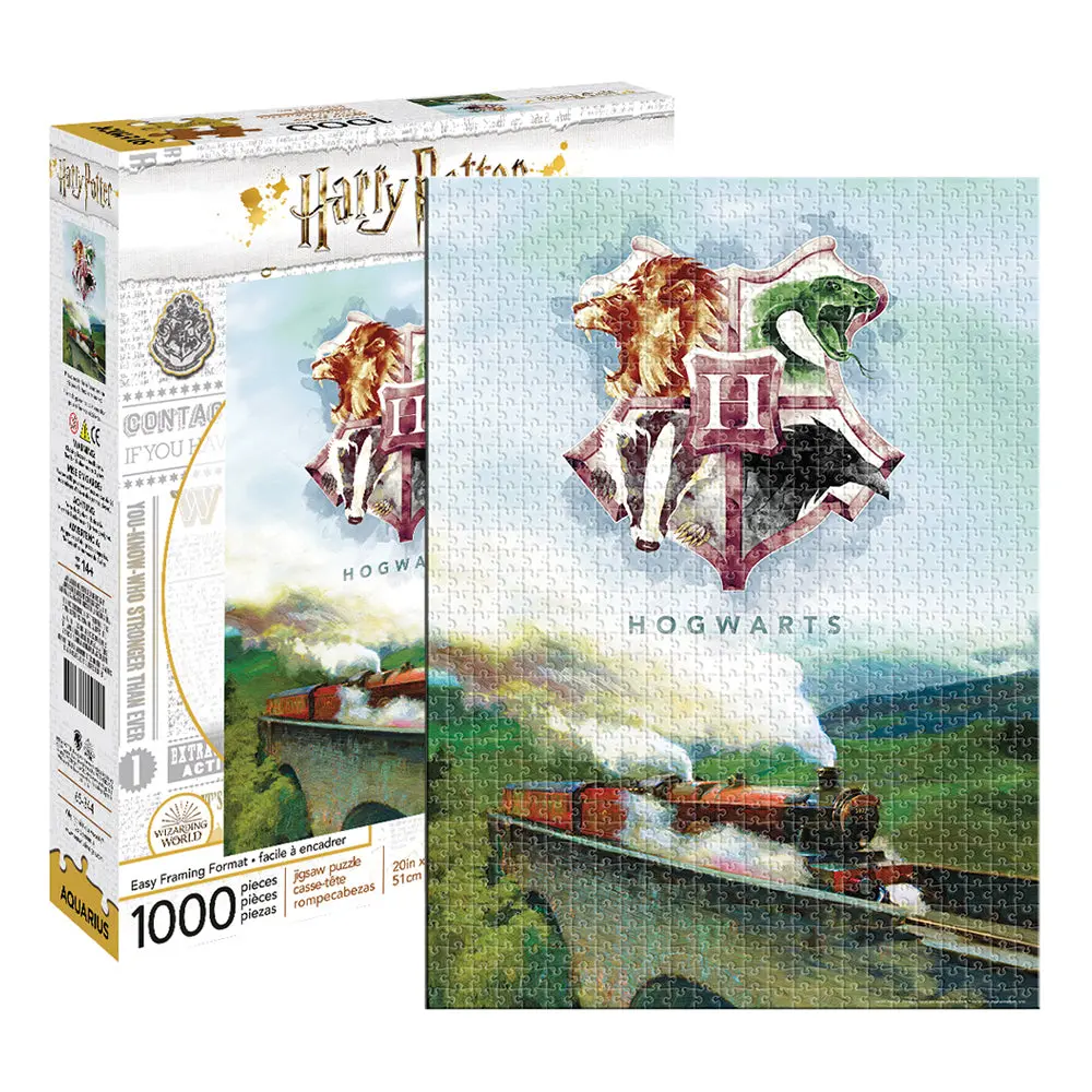 Aquarius  1000Pc Aquarius Harry Potter Train 51X71cm Jigsaw Puzzle Game 1