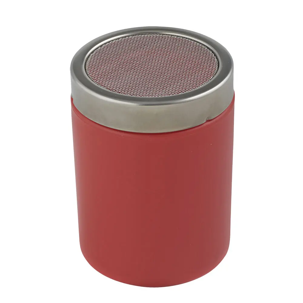 Crema Pro Cocoa Shaker Flour Powder Duster Sprinkler Kitchen/Barware (Red) 1