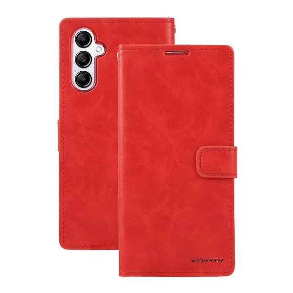 Goospery Bluemoon Diary For Galaxy A26 - Red 2