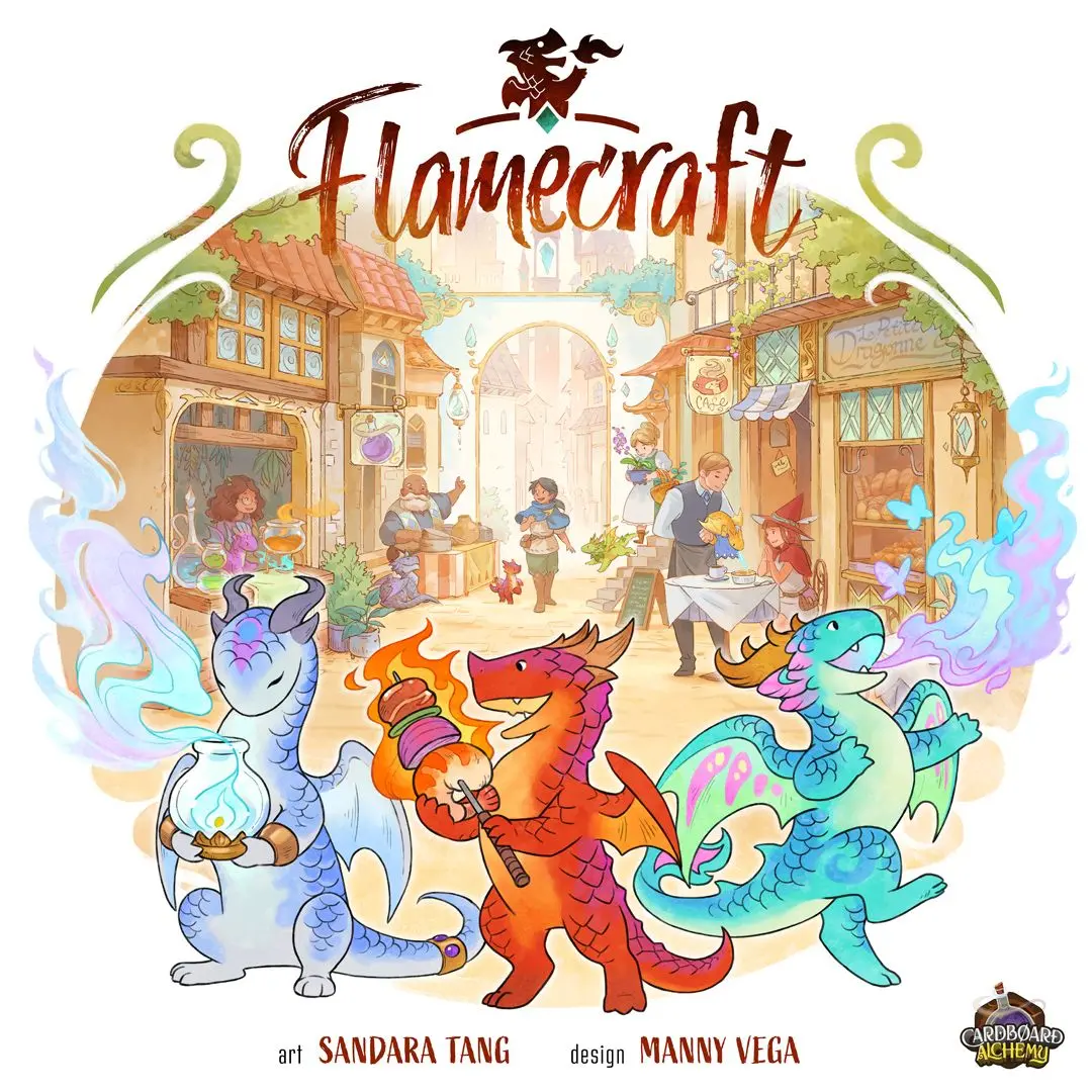 Lucky Duck Games Flamecraft Game 1