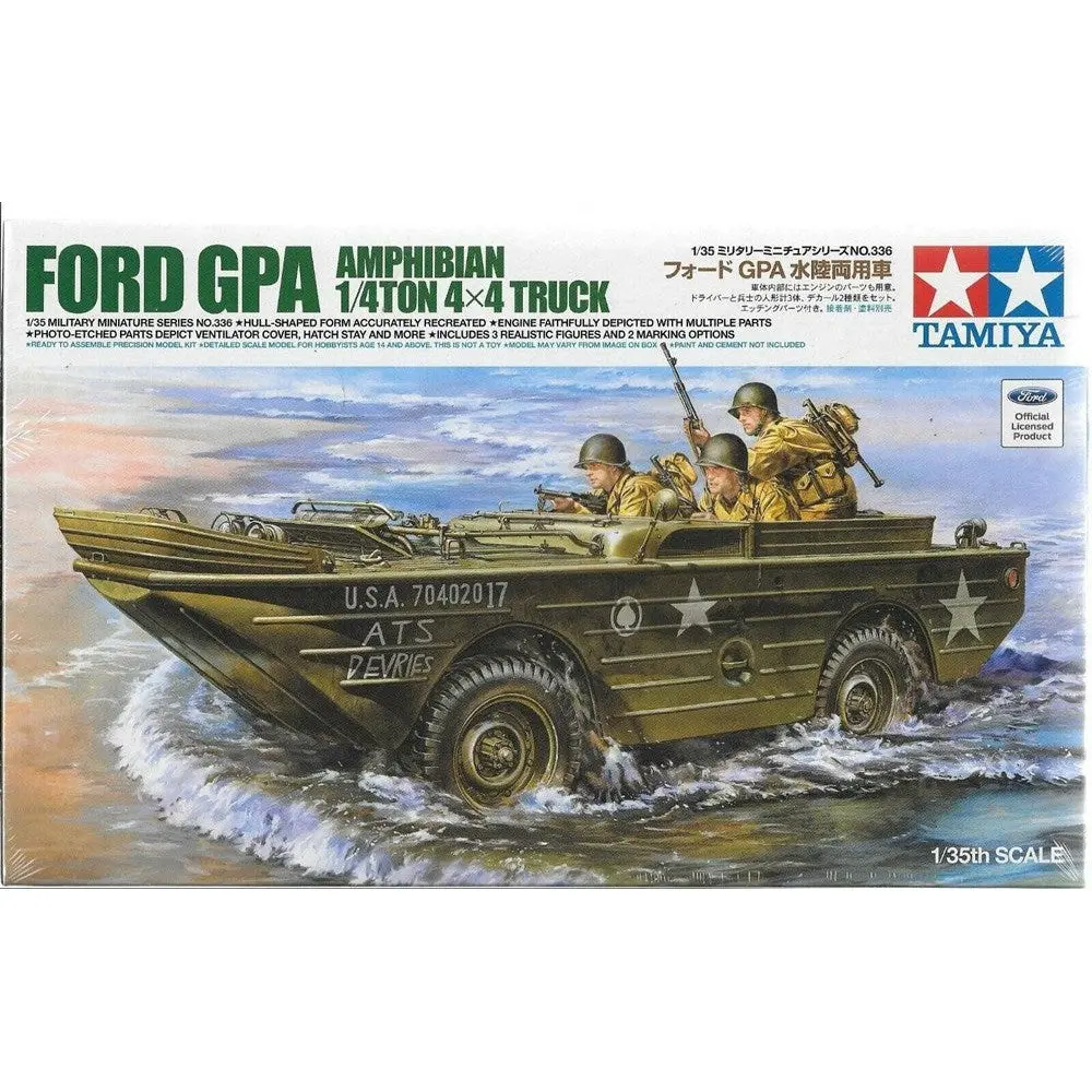 Tamiya 1/35 Ford Gpa Amphibian 1/4Ton 4X4 Truck 1