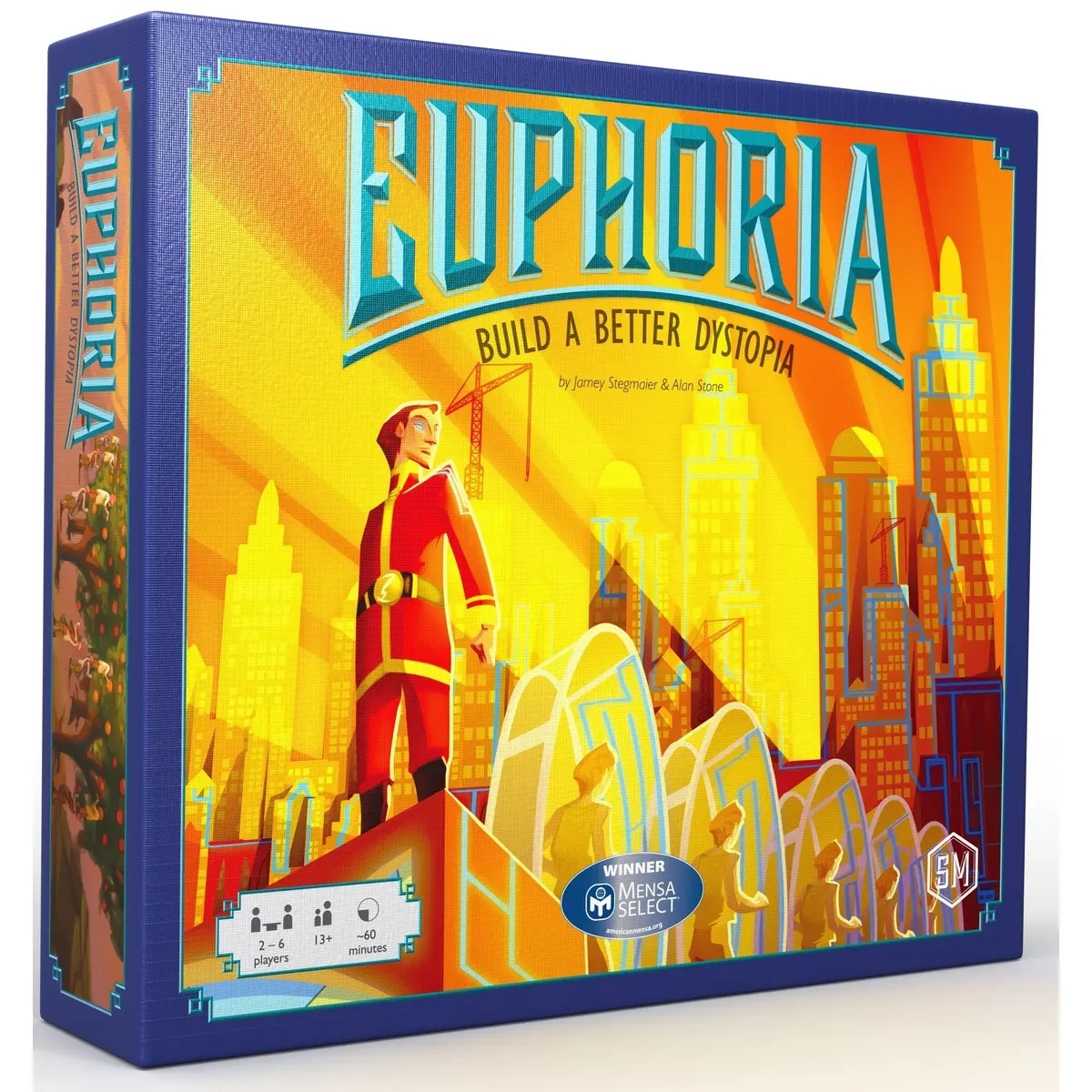 Stonemaier Games Euphoria: Build A Better Dystopia Game 1