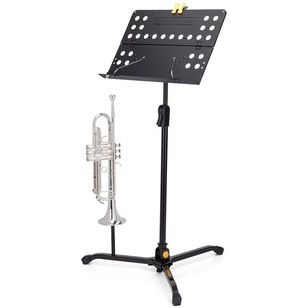 Hercules Tripod Orchestra Stand With Foldable Desk 1