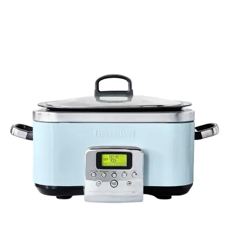 Greenpan Slow Cooker 6L (Blue Haze) 1