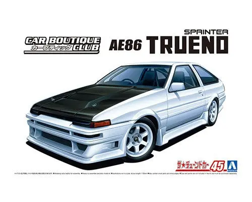 Aoshima 1/24 Car Boutique Club Ae86 Trueno 85 Toyota 1